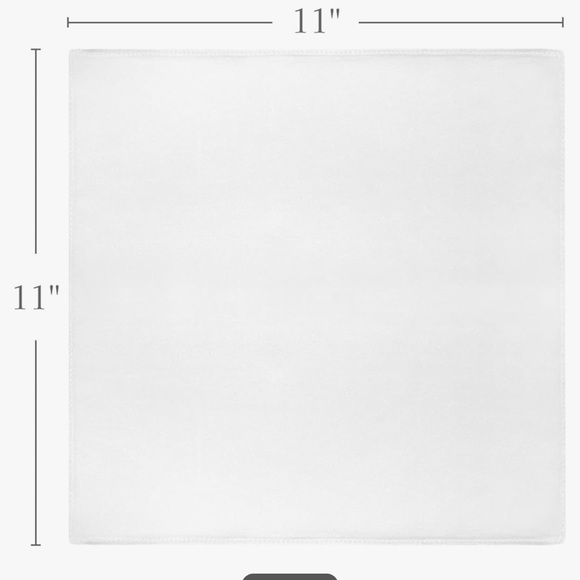 Selected Hanky 100% Pure Silk Pocket Square Solid Color White. NWT!! - Picture 2 of 4